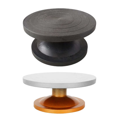 Pottery Wheel 360° Rotating Swivel Stand Turntable Clay Turntable Ceramic Pottery Sculpture Tool for Small Items Craft Products