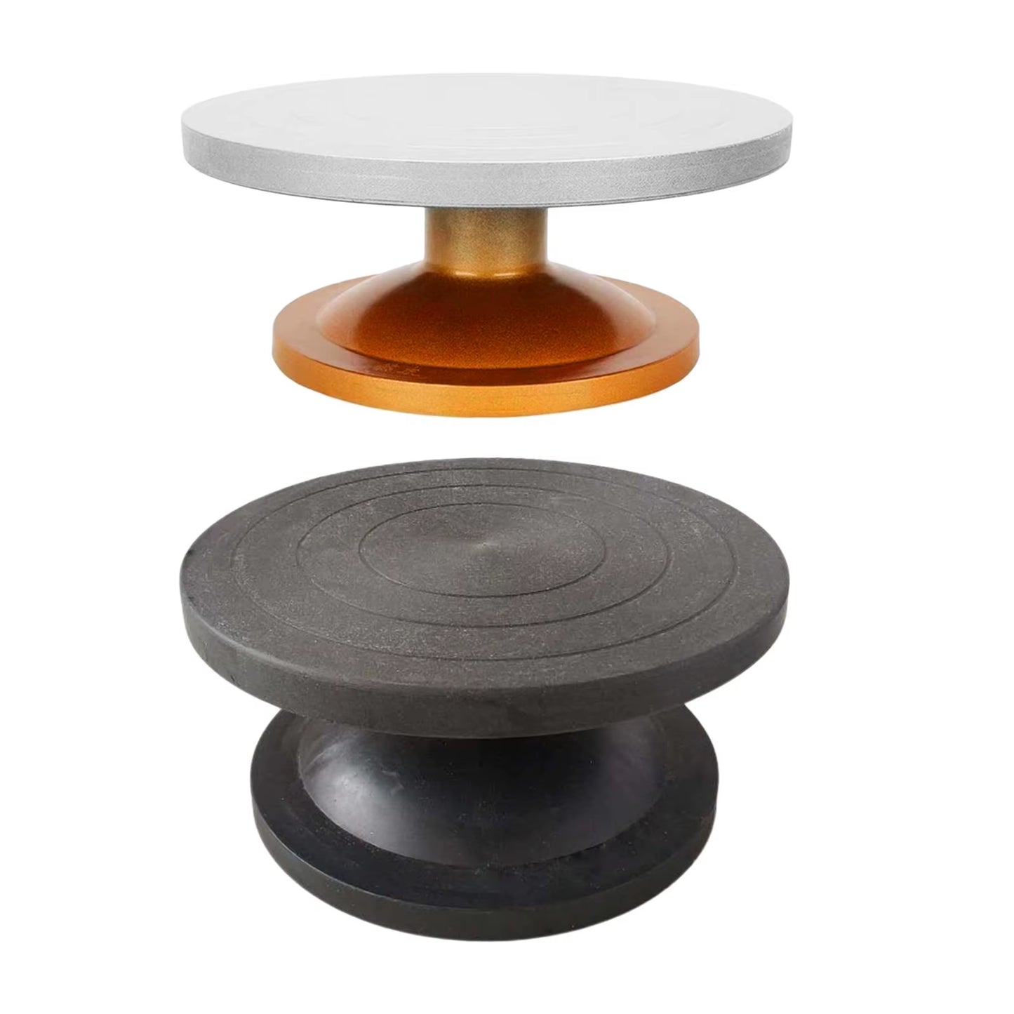 Pottery Wheel 360° Rotating Swivel Stand Turntable Clay Turntable Ceramic Pottery Sculpture Tool for Small Items Craft Products