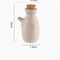 500Ml Japanese Style Oil Bottle Seasoning Tank Household Pottery Seasoning Jar with Lid Salt Jar Olive Oil Kitchen Supplies