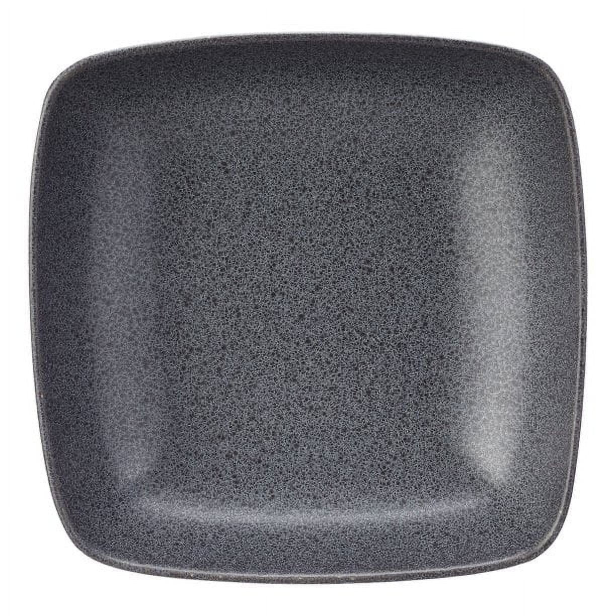 (2 Pack)  Anderson Dark Gray Square-Shaped Stoneware Dinner Bowl